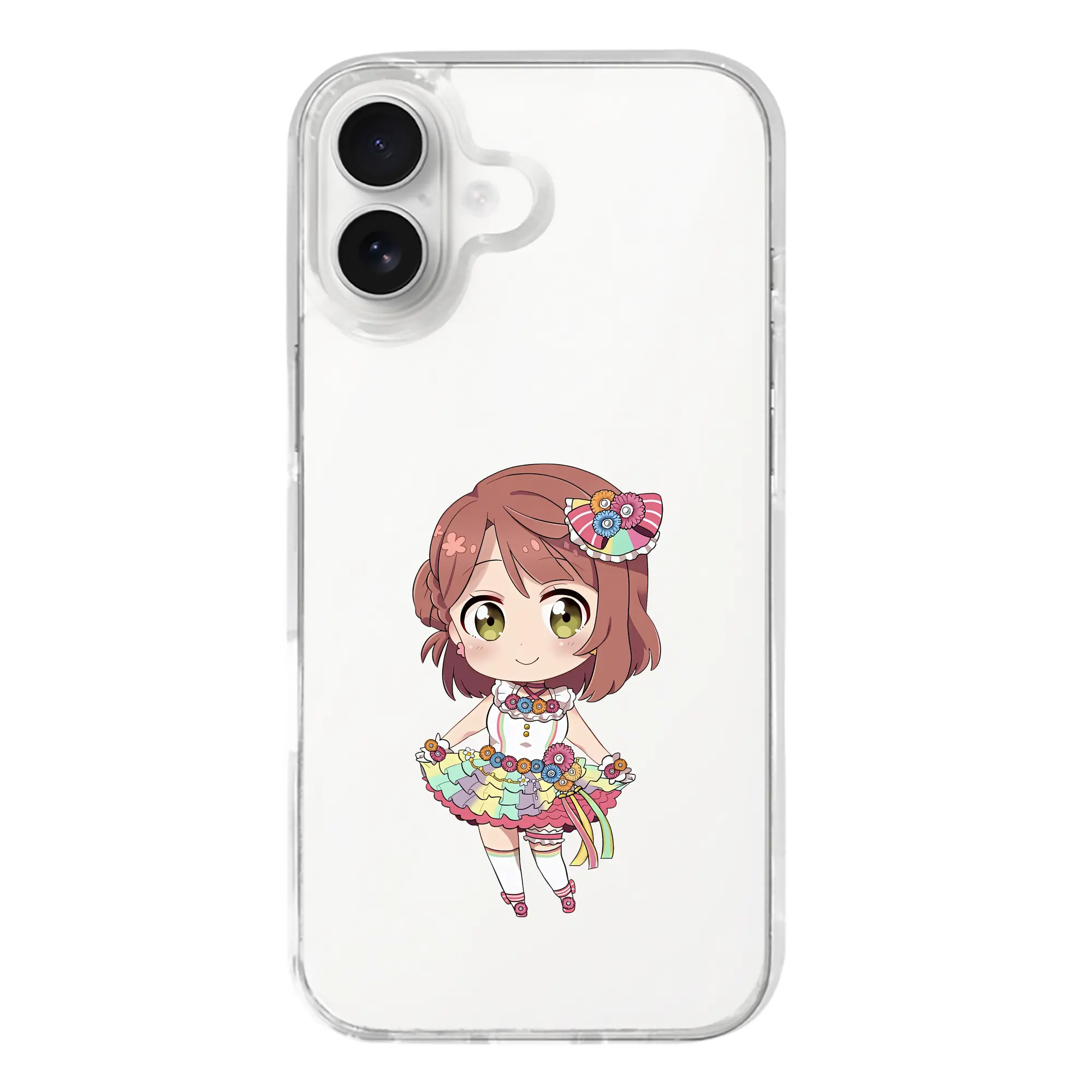 Love Live! グッズ,上原歩夢 - iPhone 17シリーズ 透明スマホケース – 薄型・耐衝撃・精密フィット保護カバー